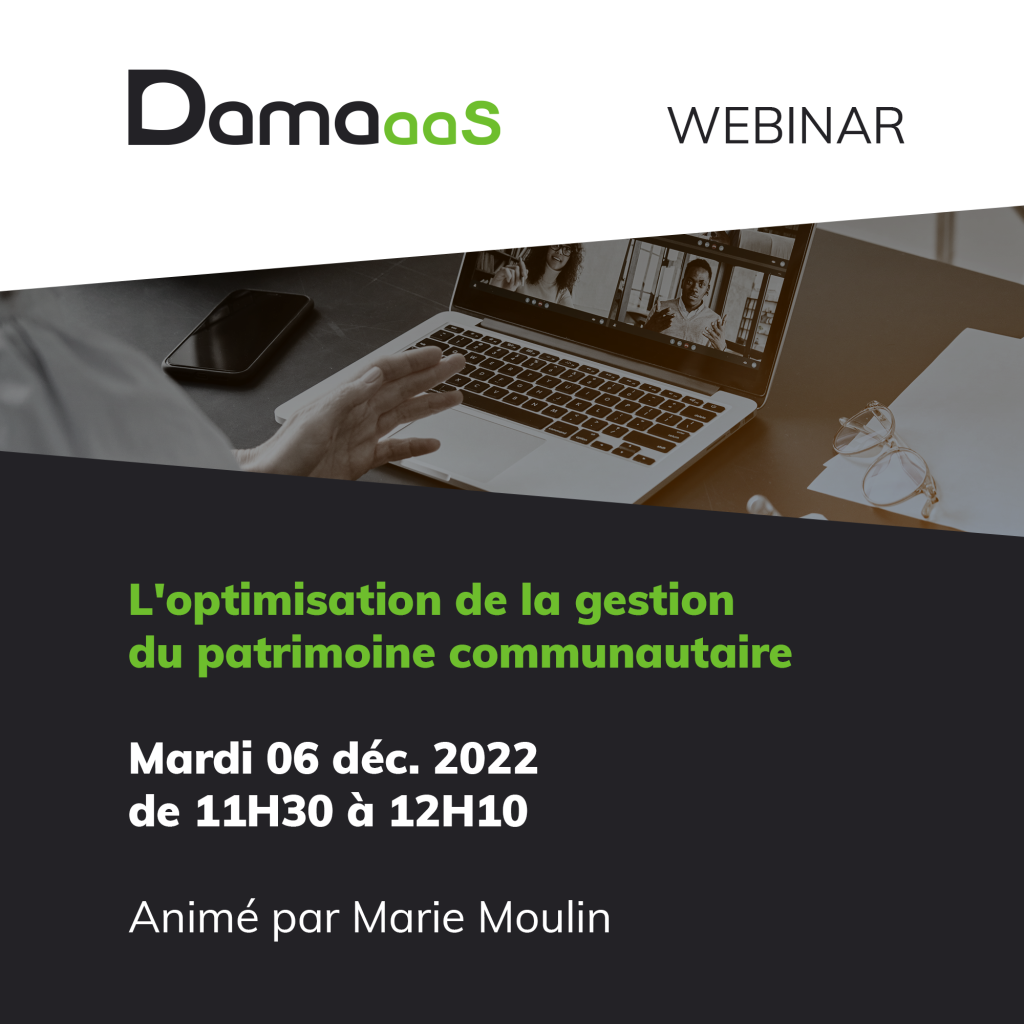 Webinar Secteur Public et DAMAaaS